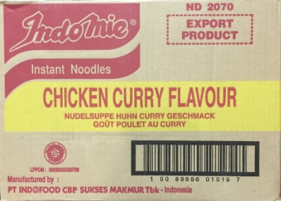 INDO MIE  咖喱鸡肉味40 x 80g