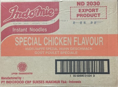 INDO MIE Special Chicken Flavour Noodles 40 x 75g