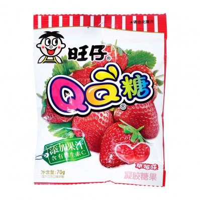 旺旺 QQ糖 草莓味 70g