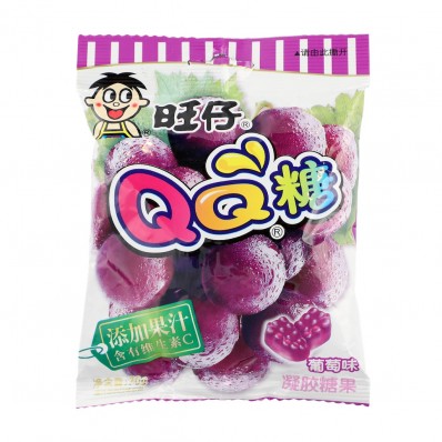 WANT WANT QQ Candy Grape Flavour 70g