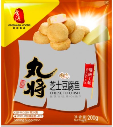 Freshasia WJ Cheese Tofu Fish 200g