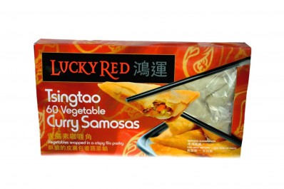 Lucky Red Tsingtao Vegetable Curry Samosas 750g