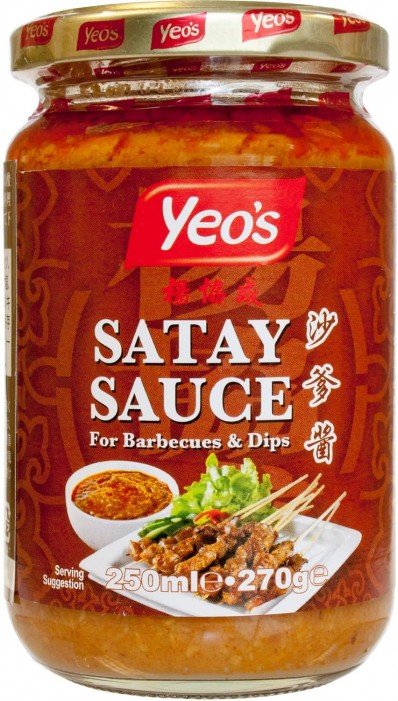 Yeo's Satay Sauce 250mL x 12