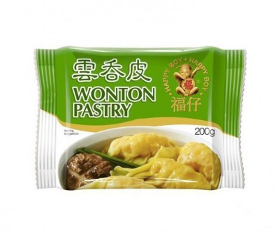 Happy Boy Wonton Pastry Green (200g x 60)