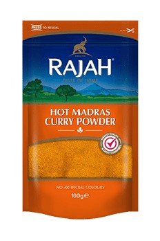 Rajah Hot Madras Curry Powder 100g