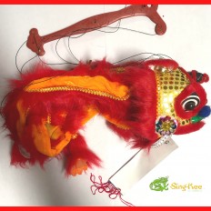 Chinese New Year Puppet Lion - Red