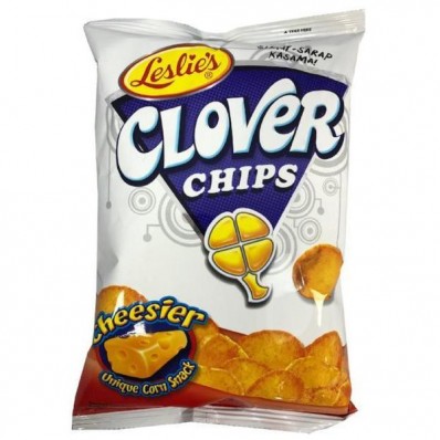 Leslies Clovers Cheese Flavoured Chips 85g