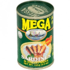 Mega Sardine Tomato 155g