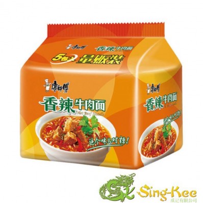 KSF Instant Noodles Spicy Beef 103gx5