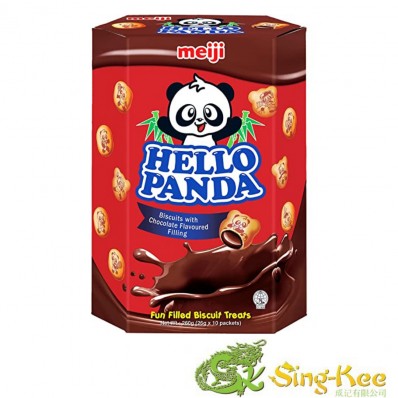 Meiji Hello Panda Biscuit with Chocolate Filling 260g