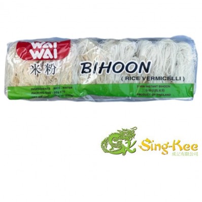 WAI WAI Bihoon Rice Vermicelli 500g
