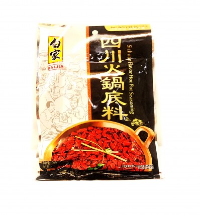 BAIJIA Sichuan Flavour Hot Pot Seasoning 200g