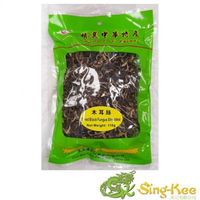 East Asia Dried Shredded Black Fungus 110g