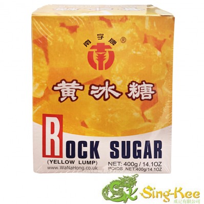 Nan Brand Yellow Rock Sugar (Lump Sugar) 400G