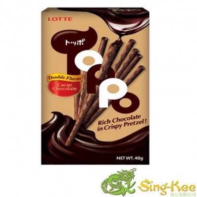 Lotte Toppo Cocoa Chocolate 40g