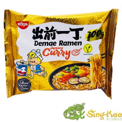 Nissin Demae Ramen Japanese Curry Flavour 100g