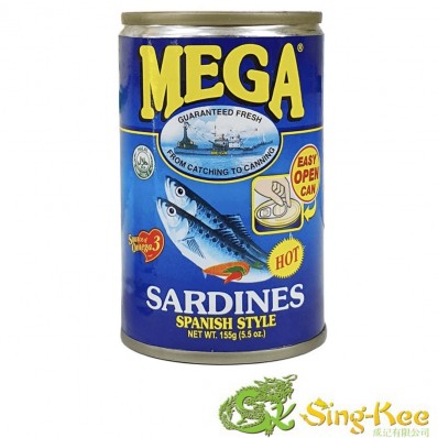 Mega Sardines Spanish Style 155g