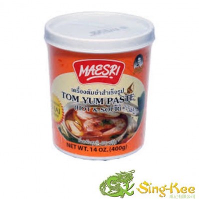 Maesri Tom Yum Paste (Hot & Sour) 400g