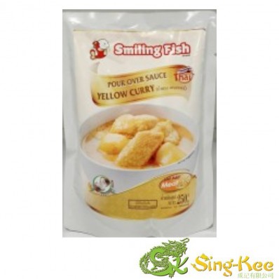 Smiling Fish Pour Over Sauce Yellow Curry 250g