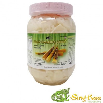 UP Sour Bamboo Shoot Sliced 910g