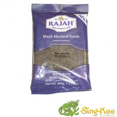 Rajah Black Mustard Seeds 100g