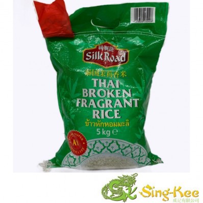 SILK ROAD Thai Broken Fragrant Jasmine Rice 5kg