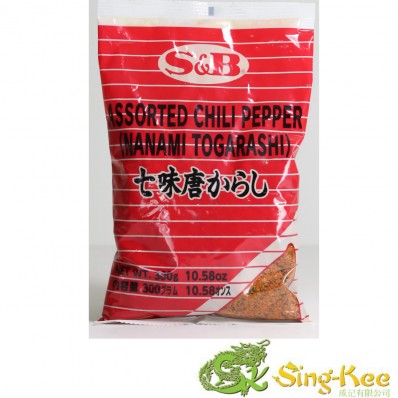 S&B Shichimi Togarashi Assorted Chili Powder 300g