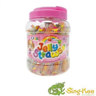 ABC Jelly Straws - Fruit Flavours 1 kg