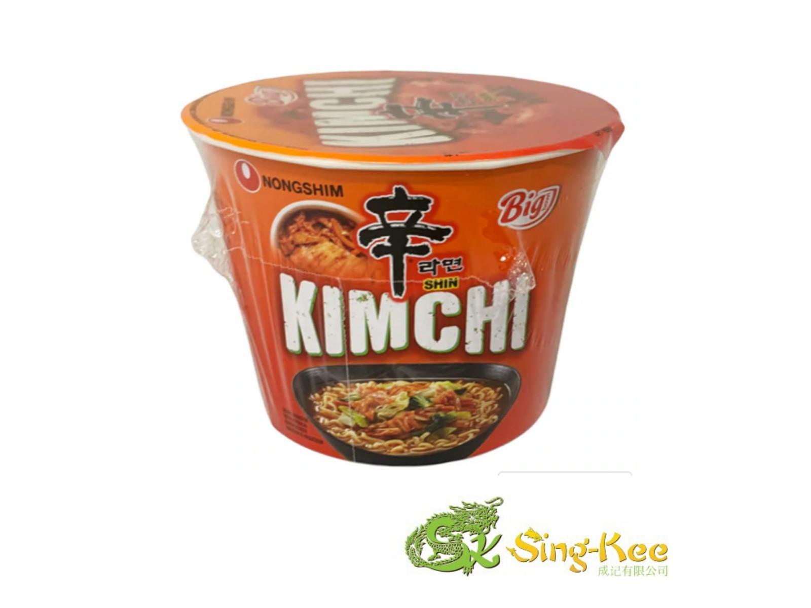 Nongshim Kimchi Ramyun Noodle Soup 112g - Noodles | Sing Kee