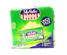 SKYFLAKES Crackers - Onion & Chives Flavour 250g