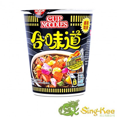Nissin Black Pepper Crab Flavour Cup Noodle 74g