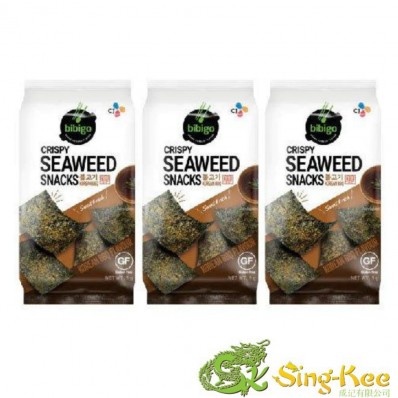 CJ Bibigo Crispy Seaweed Snacks-BBQ 5g x 3