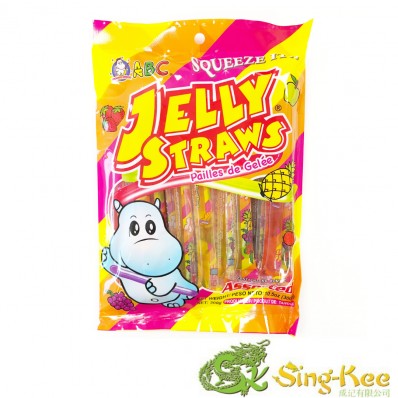 ABC JELLY STRAWS ASSORTED FLAVOURS 300G