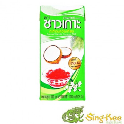 CHAOKOH THAI CANDLE SCENTED COCONUT MILK 1L