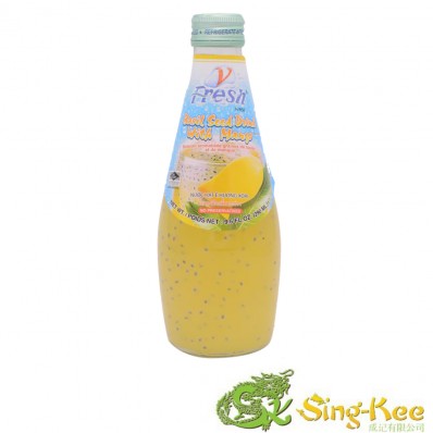 V-Fresh Mango Drink & Basil Seed 290ml