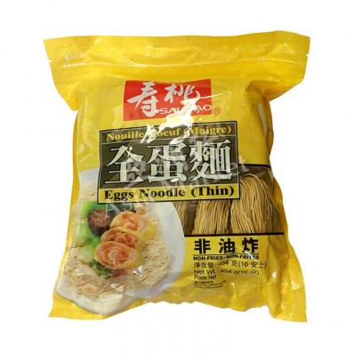 SAU TAO Egg Noodle - Thin 454g