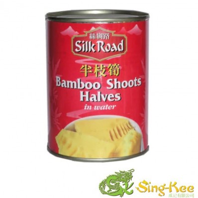 SILK ROAD BAMBOO SHOOTS HALVES IN WATER 560G