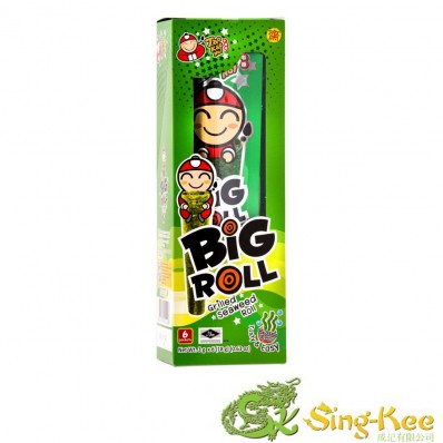 Tao Kae Noi Big Roll - Grilled Seaweed Roll Classic Flavour 6x3g