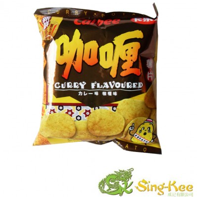 Calbee Potato Chips - Curry Flavour 55g