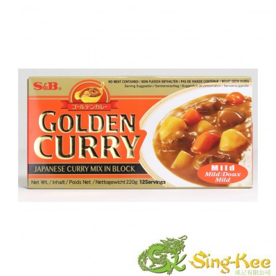 S&B Golden Curry Mild 220g