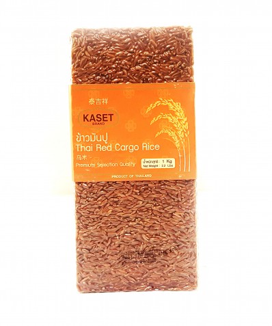KASET Thai Red Cargo Rice 1kg