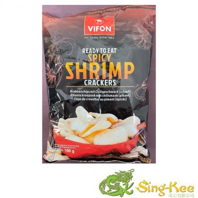 Vifon Shrimp Chips Hot 100g