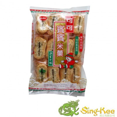 Bin Bin Rice Crackers Seaweed Flavour - 150g