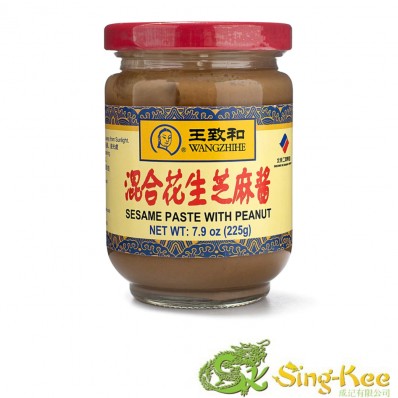 WANGZHIHE Sesame Paste with Peanut Butter 225g