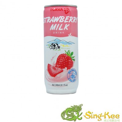 Pokka Strawberry Milk Drink - 240ml