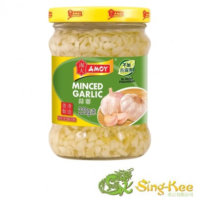 Amoy Minced Garlic 220g