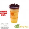 Lychee Fruit Green Tea with Tapioca Popping Pearls(Large)