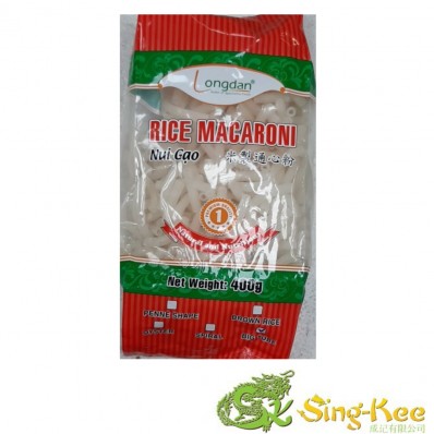 Longdan Rice Macaroni Big Tube 400g