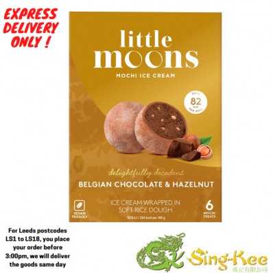 Little Moons Vegan Chocolate Hazelnut Mochi Ice Cream 32gx6