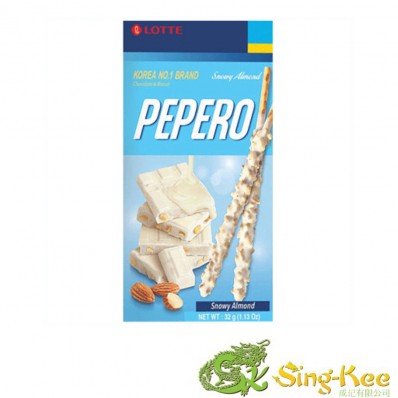 Lotte Pepero Snowy Almond 32g